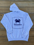 Ash Gray Hooded Sweatshirt