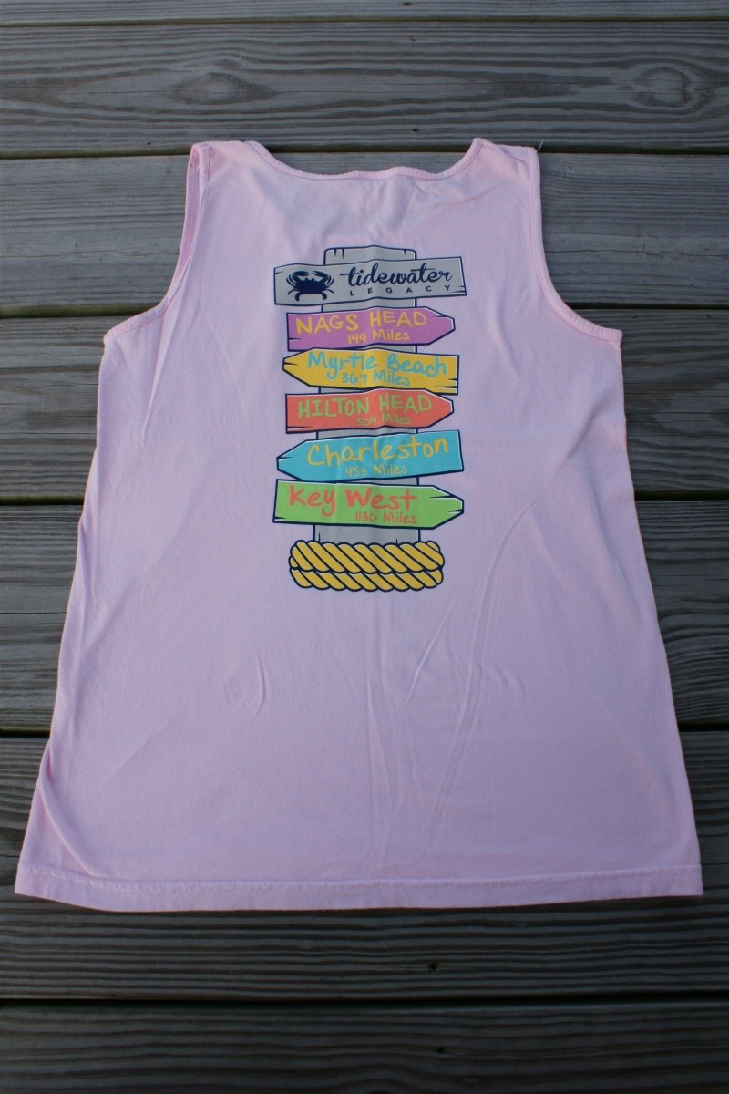 Directional Tank Top