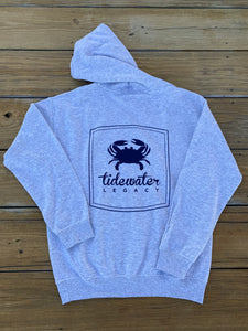 Ash Gray Hooded Sweatshirt